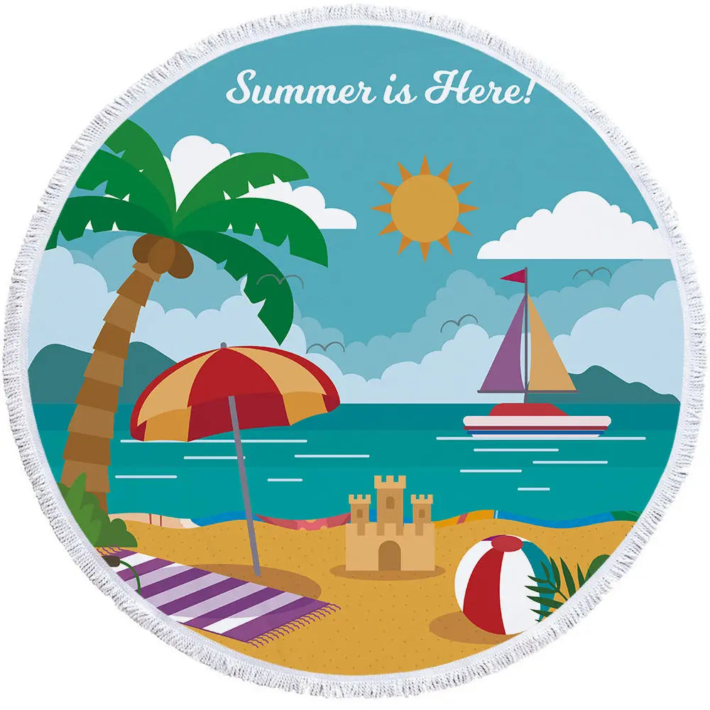 Serviette de Plage Microfibre SUNYTO E-150x150cm 530g