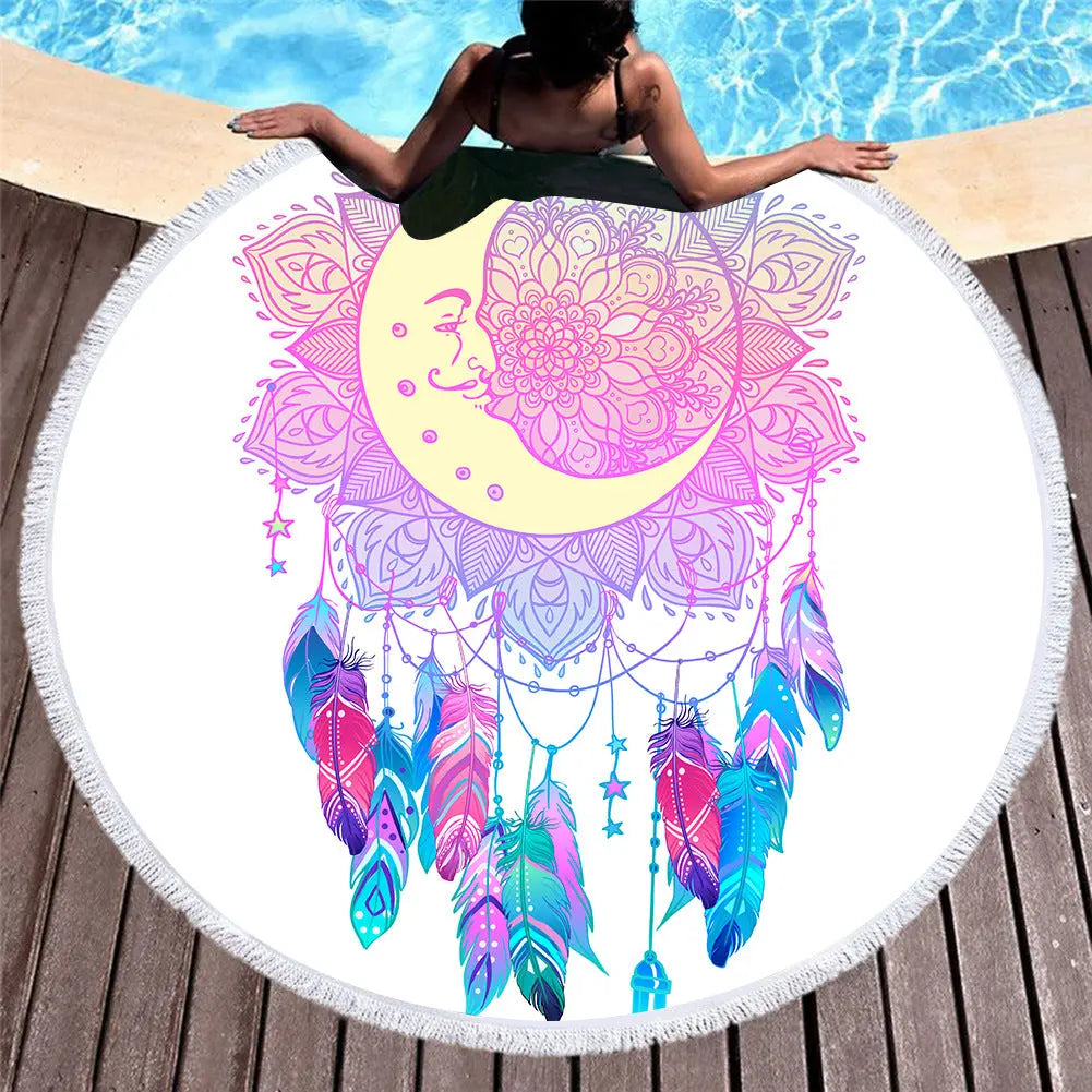 Serviette de Plage Microfibre ZENDRA 13 style-150x150cm
