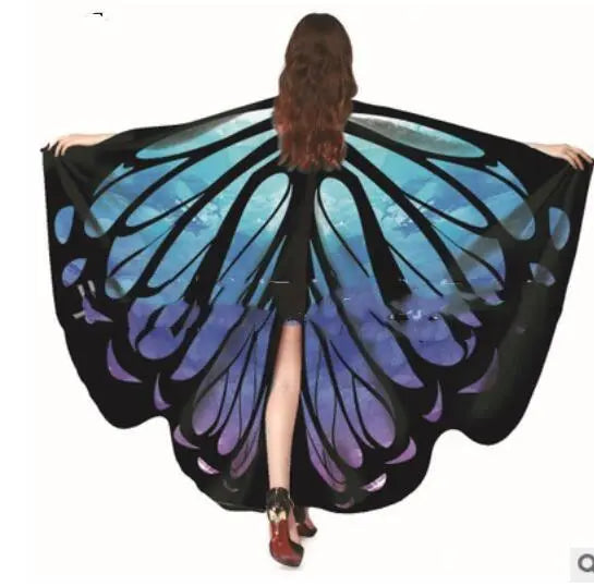 Serviette de Plage Papillon AELIA Starry sky-168x135cm