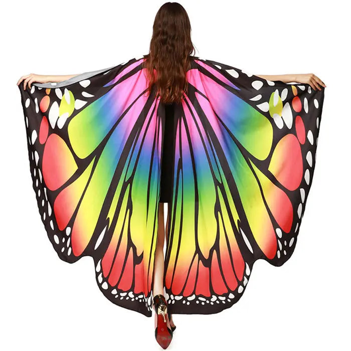 Serviette de Plage Papillon AELIA Color B-168x135cm