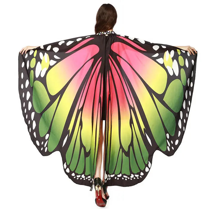 Serviette de Plage Papillon AELIA Color A-168x135cm