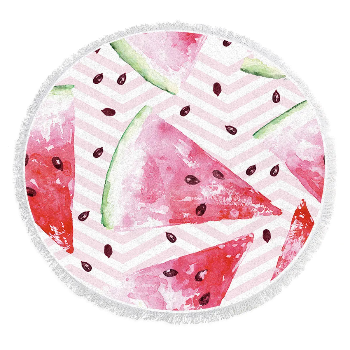 Serviette de plage Ronde Polyester FROTA 1 style-150 x 150cm