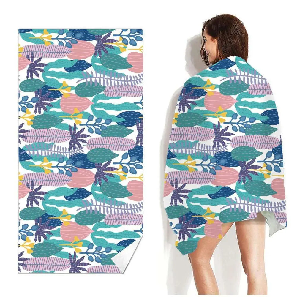 Serviette de plage imprimée SUMMER Housse de France