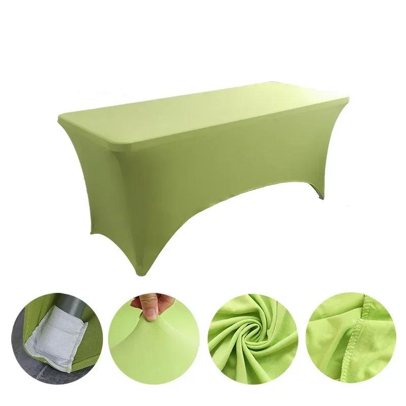 Nappe en IQUE dex de Haute Commande, Couverture de Table Pliante pour Mariage, Hôtel, Anniversaire, Cocktail, 6 Pieds, 4 Pieds, 5 Pieds, 6 Pieds, 8 Pieds Housse de France