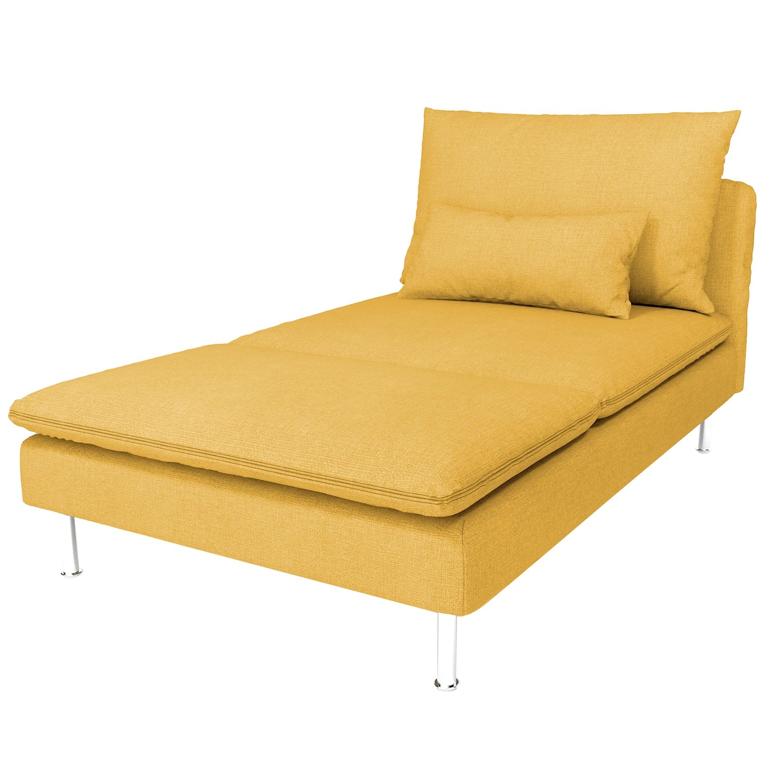 CRIUSJA Housse de canapé pour  ikea SÖDERHAMN Chaise Longue, housse de canapé pour 1 coussin, housses de canapé pour salon Housse de France