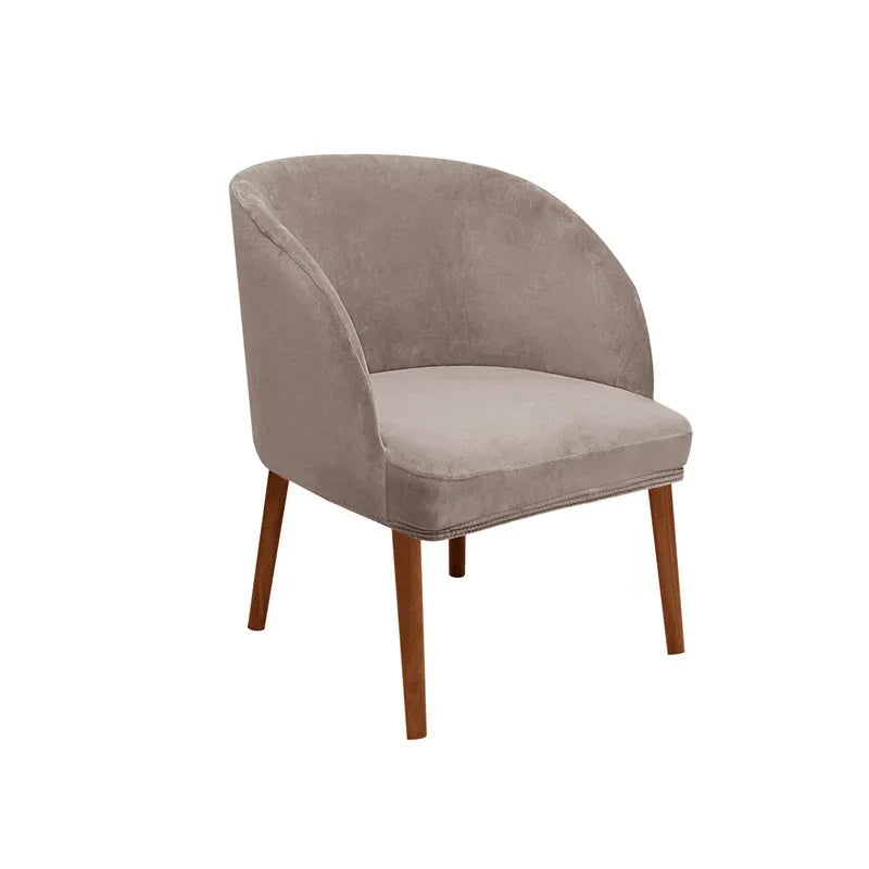 Housse Fauteuil Scandinave Velours AERIS