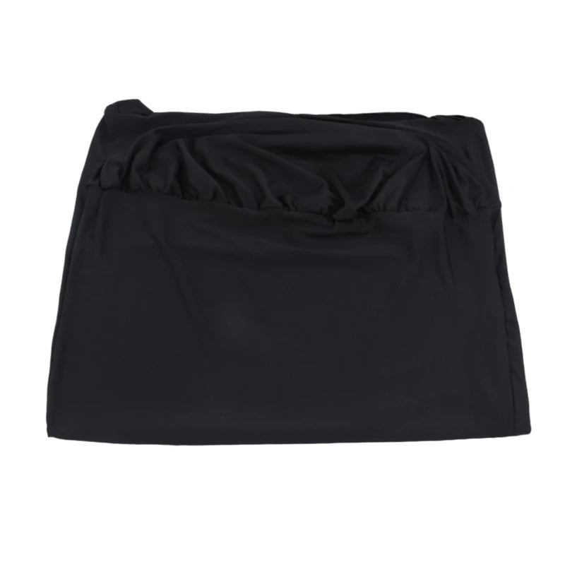 Nappe ronde en spandex pour cocktail, couverture de table blanche pour bar, hôtel, fête de mariage, couleur noire, diamètre 50cm Housse de France