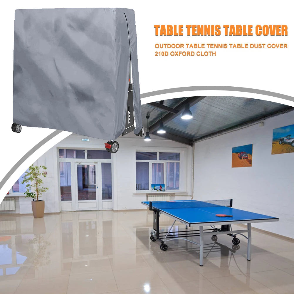 Housse de rangement pour Table de Ping-Pong en tissu Oxford 210D, housse de Protection robuste pour la Protection contre tous les intempéries Housse de France
