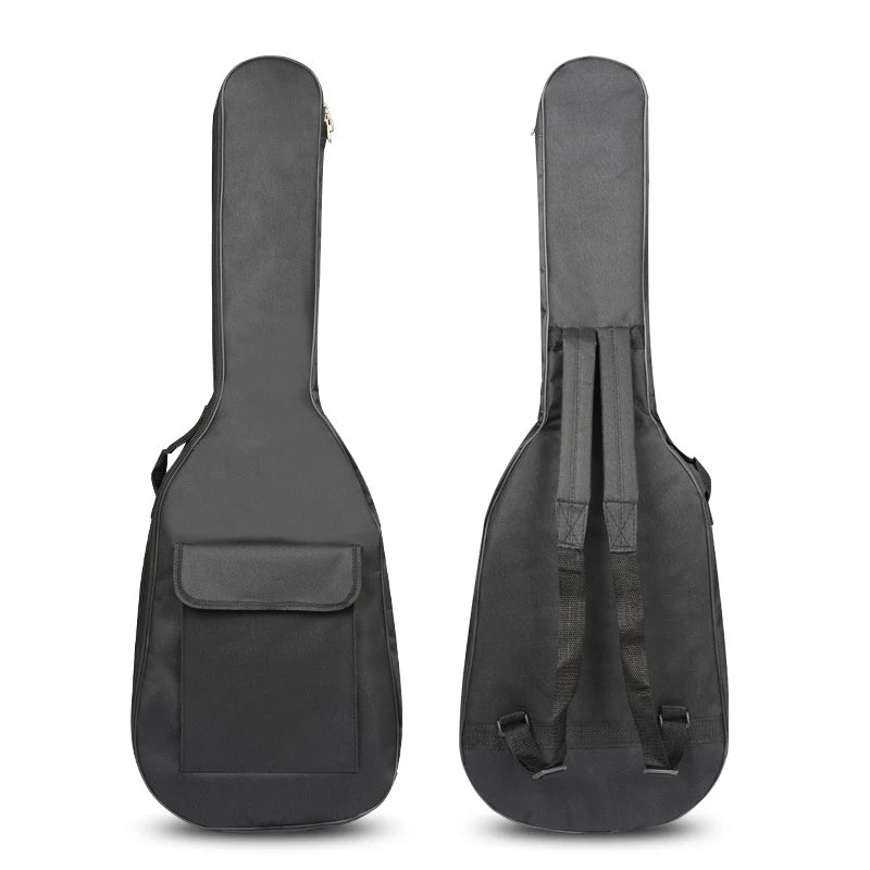 39-48 pouces Oxford tissu Pad 8-10mm coton épaississement Double sangles guitare électrique basse étui, housse étanche sac à dos Housse de France