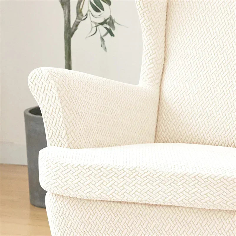 Housse Fauteuil Oreilles Extensible **ALVINA**