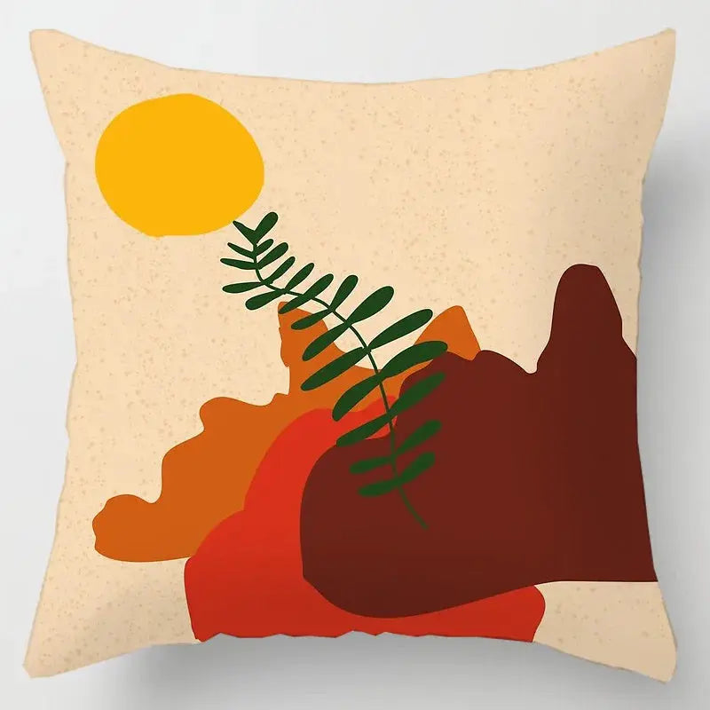 Taie d'Oreiller Géométrique Abstrait POLYAR Housse de France