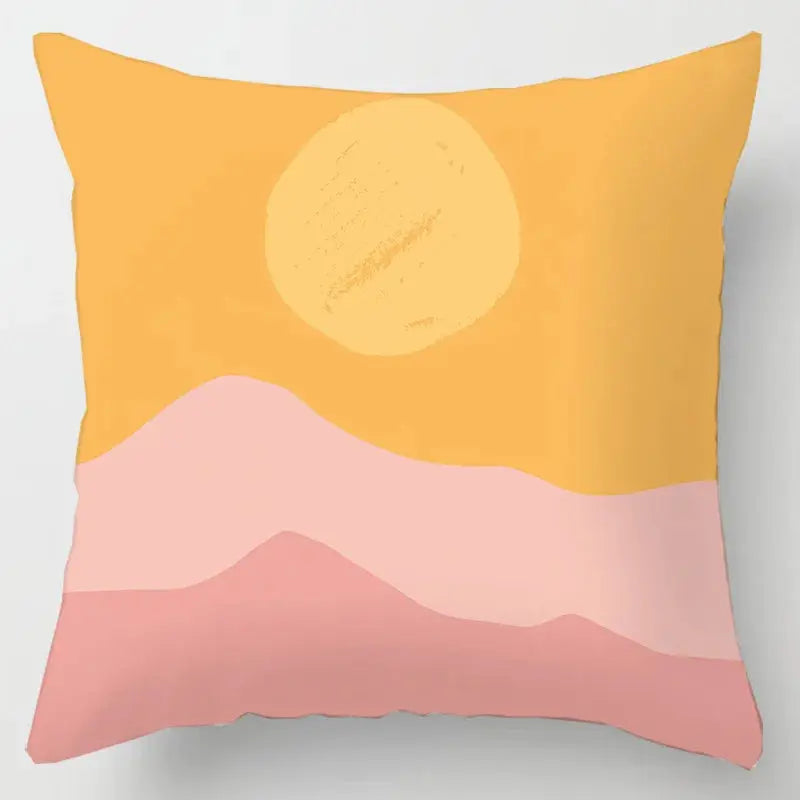 Taie d'Oreiller Géométrique Abstrait POLYAR Housse de France