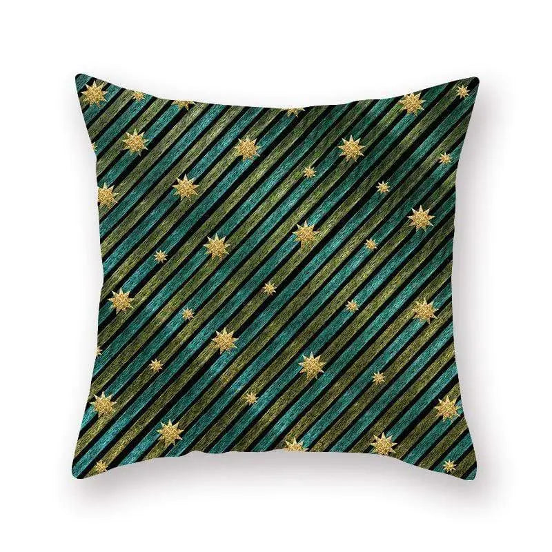 Taie d'oreiller coussin en peau de pêche de Noël - Housse De France