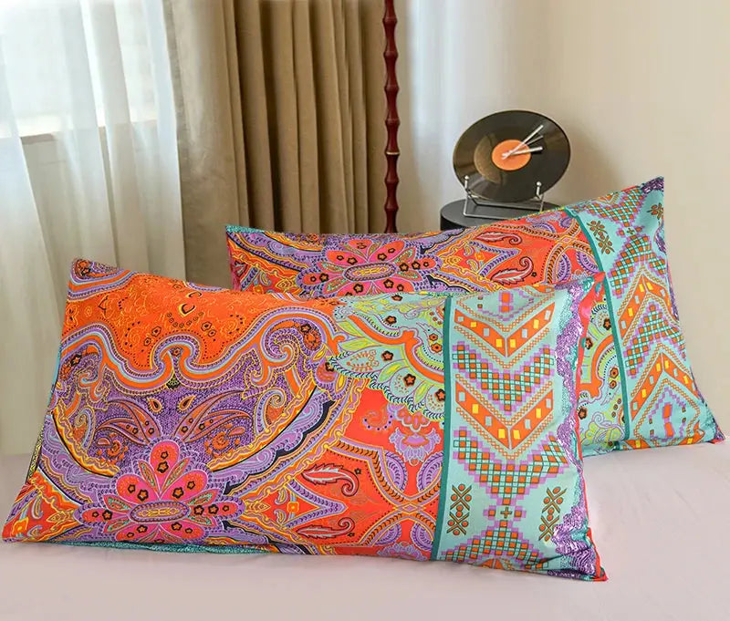 Taies D'Oreiller Imprimées Maison SOFTEA Housse de France