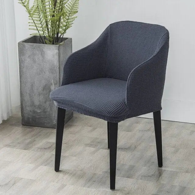 WINGBACK - Housse pour fauteuil scandinave en velours - Housse De France