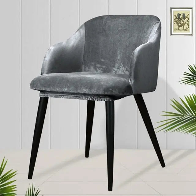 WINGBACK - Housse pour fauteuil scandinave en velours - Housse De France