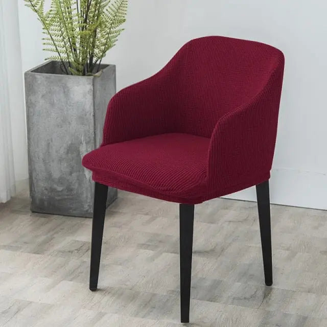 WINGBACK - Housse pour fauteuil scandinave en velours - Housse De France