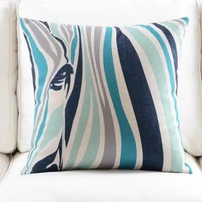 ZEBRA - Housse de coussin canapé au motif zèbre - Housse De France