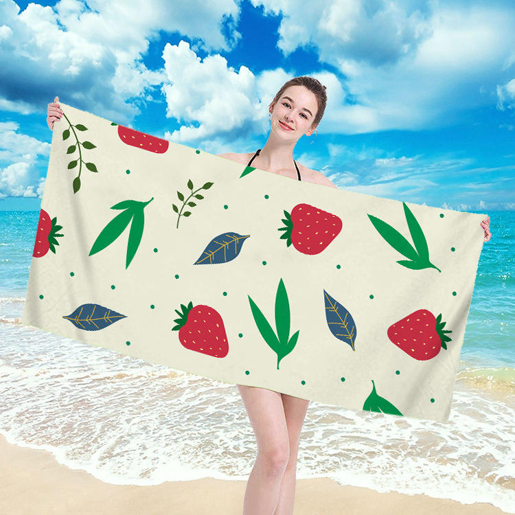 Serviette de Plage Microfibre TAYLA L-70x140cm