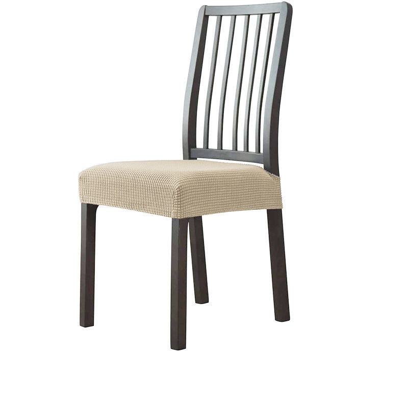 Housse Assise Chaise Élastique HOMINO Light Beige-Average Size