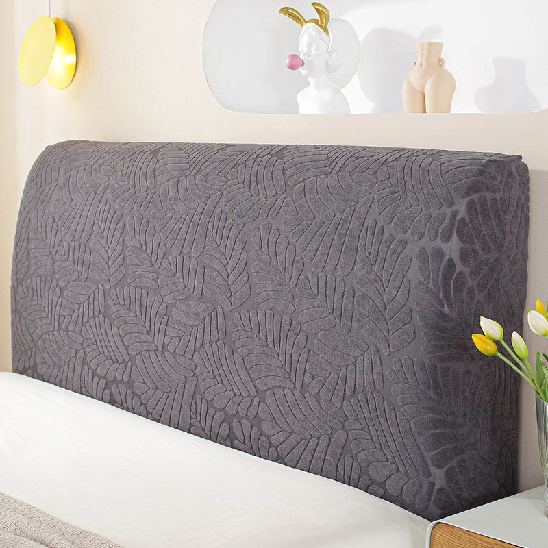 Housse Tête de Lit Jacquard SEREVA Dark gray-2.2meters