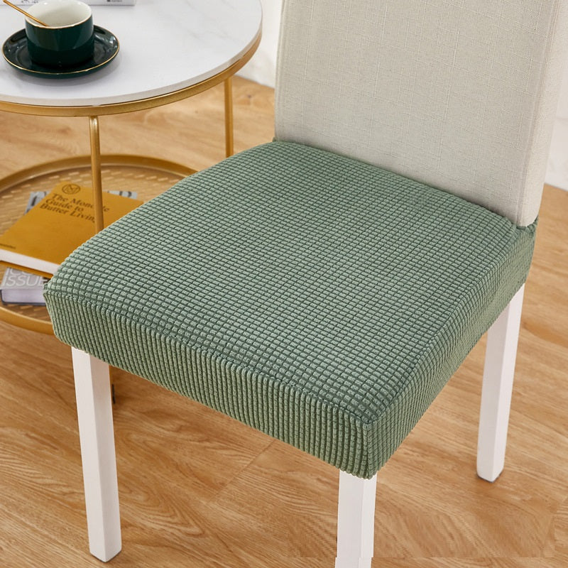 Housse Assise Chaise Extensible **VELISO** Pine And Cypress Green-Universal Size