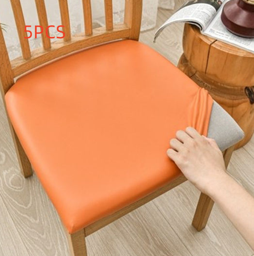 Housse Assise Chaise Imperméable VELONA Orange-Length And Width 35to50cm-5PCS