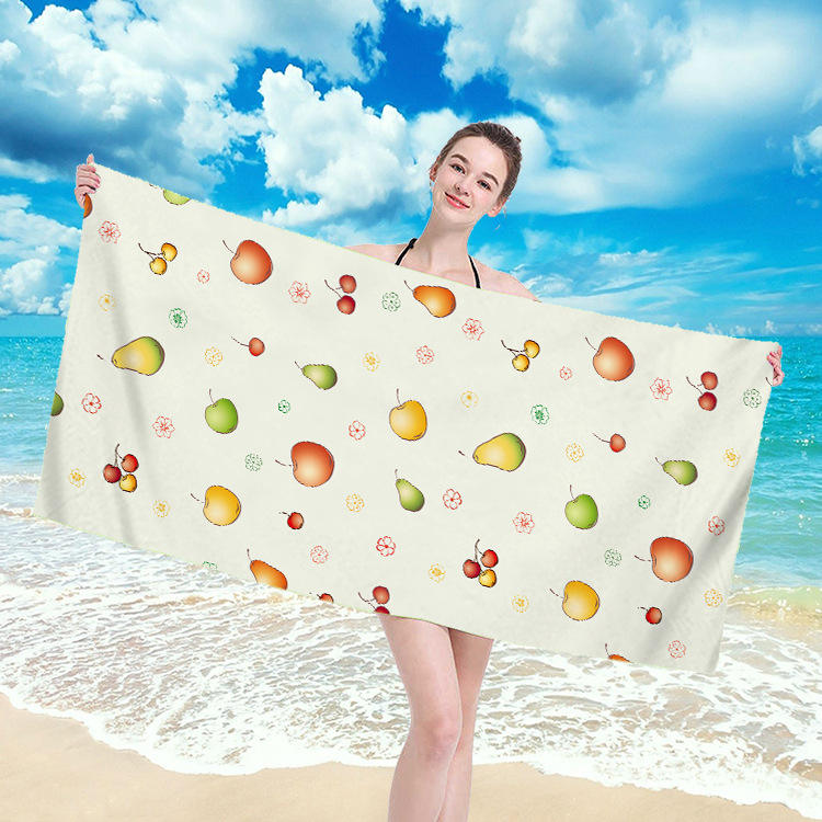 Serviette de Plage Microfibre TAYLA D-70x140cm