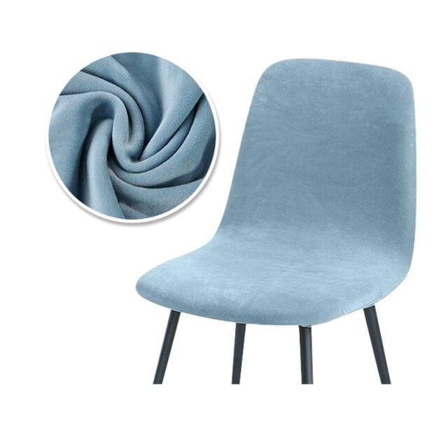 HOTELS - Housse chaise scandinave en tissu velours | Housse De France