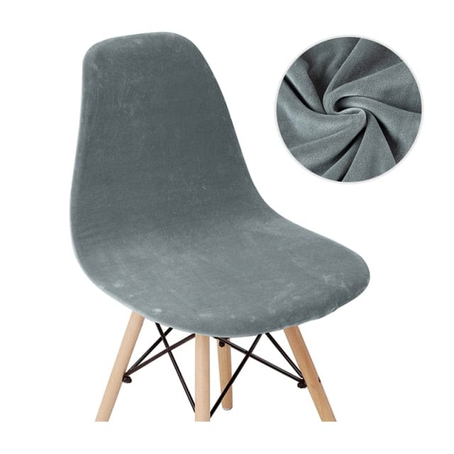 Housse de chaise scandinave couleur pure SCANWITH | Housse De France