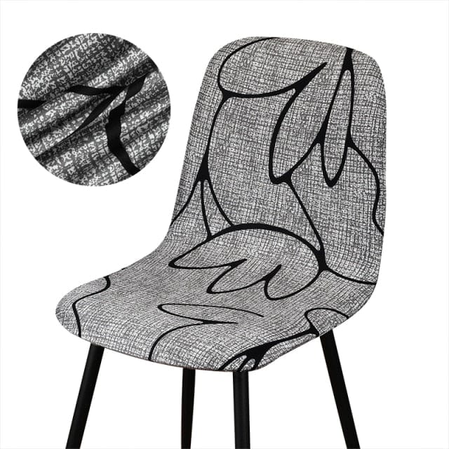 SCANSCIN - Housse pour chaise scandinave imprimée | Housse De France