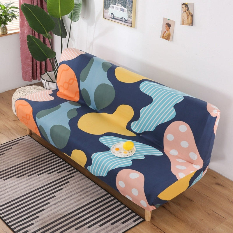 DAKAR - Housse de canapé-lit imprimée multi couleur | Housse De France