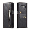 Etui portefeuille rétro cuir pour téléphone Samsung Note 8 | Housse De France