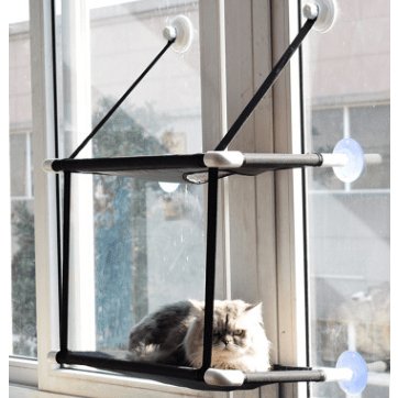 Hamac litière de chat avec ventouse pour fenêtre - Housse De France