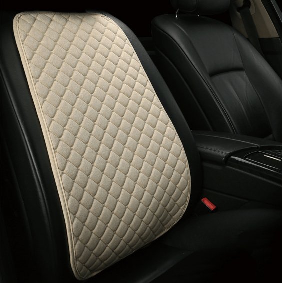 Nouveau lin housse de siège de voiture avant arrière lin tissu coussin  respirant protecteur tapis Pad gray 3 pcs - Cdiscount Auto