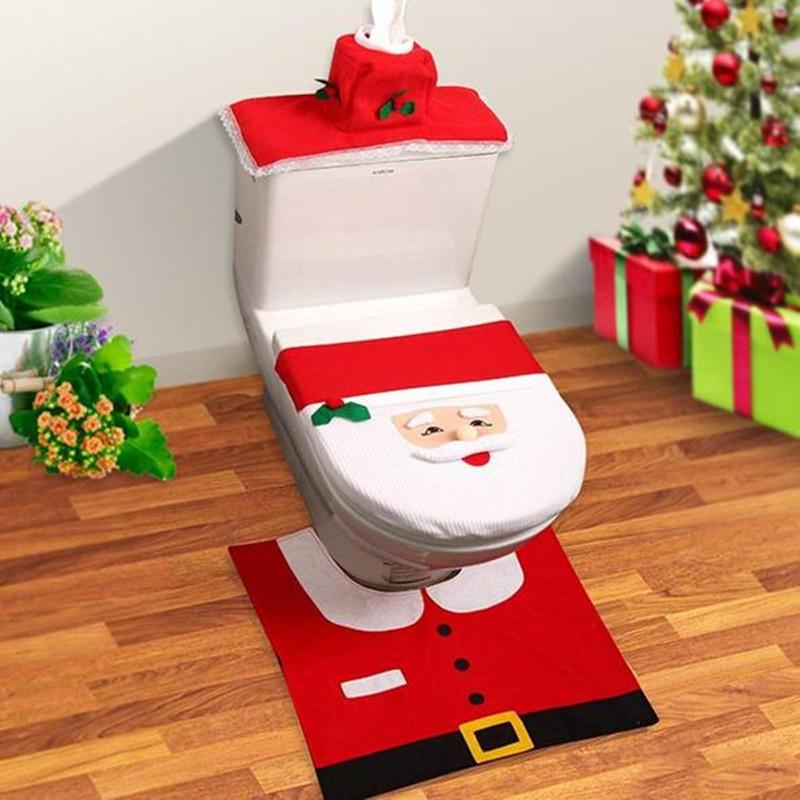 Housse de siège de toilette de Noël - Housse De France