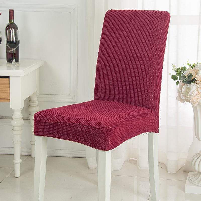KEMSAT - Housse de chaise en tissu jacquard | Housse De France