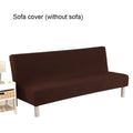 KYPLA - Couverture de canapé-lit extensible couleur unie | Housse De France