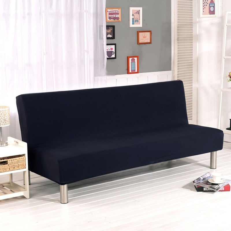 KYPLA - Couverture de canapé-lit extensible couleur unie - Housse De France
