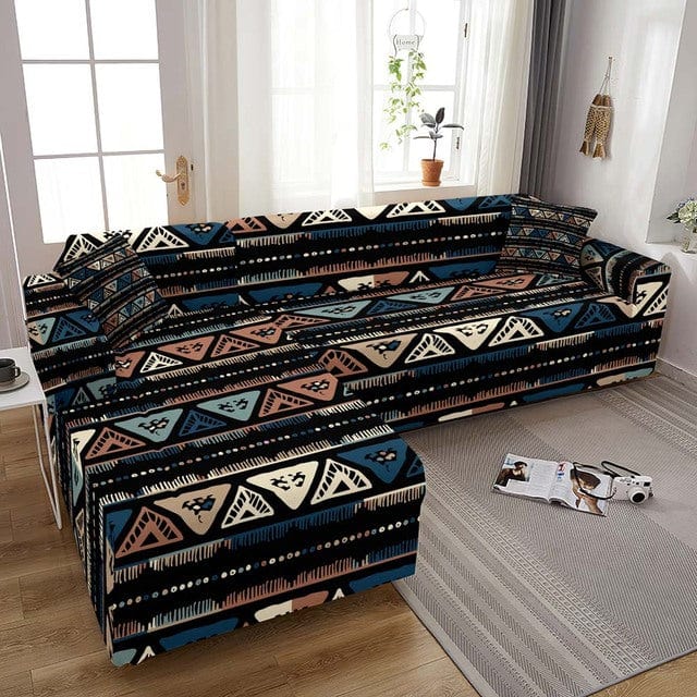 MAKADAM - Housse canapé d'angle | Housse De France