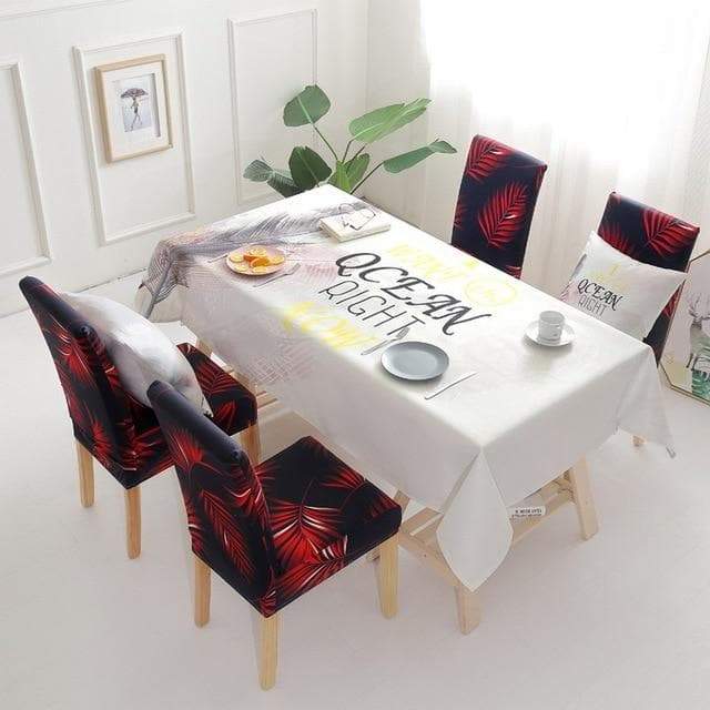MYSTER - Housse de chaise et Nappes de table décorative - Housse De France