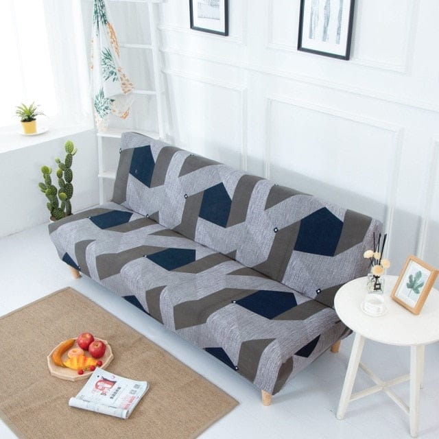 ROSYGRA - Housse de canapé-lit pliable imprimée colorée | Housse De France