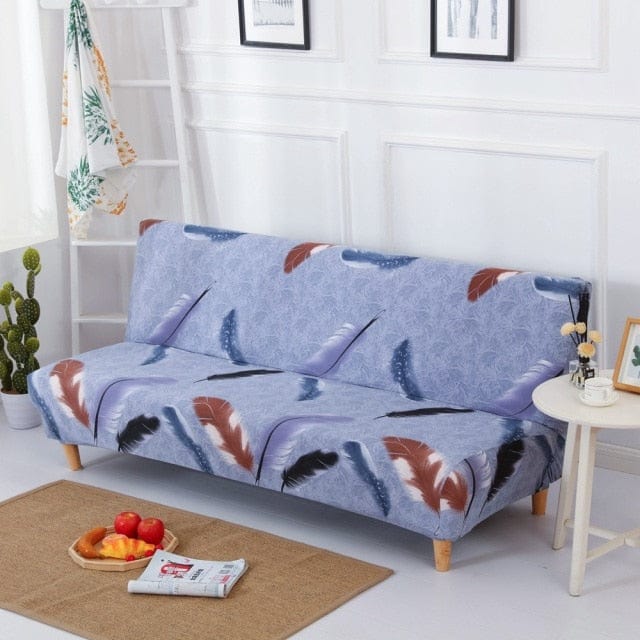 ROSYGRA - Housse de canapé-lit pliable imprimée colorée | Housse De France