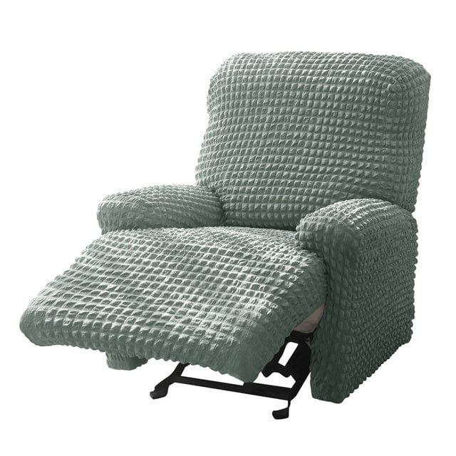 SEERCOVER - Housse de fauteuil relax en tissu Seersucker - Housse De France