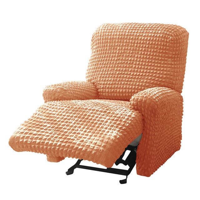 SEERCOVER - Housse de fauteuil relax en tissu Seersucker - Housse De France