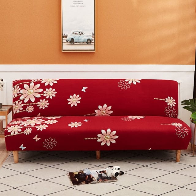 STARTE - Housse de canapé-lit pliante sans bras anti-griffure de chat - Housse De France