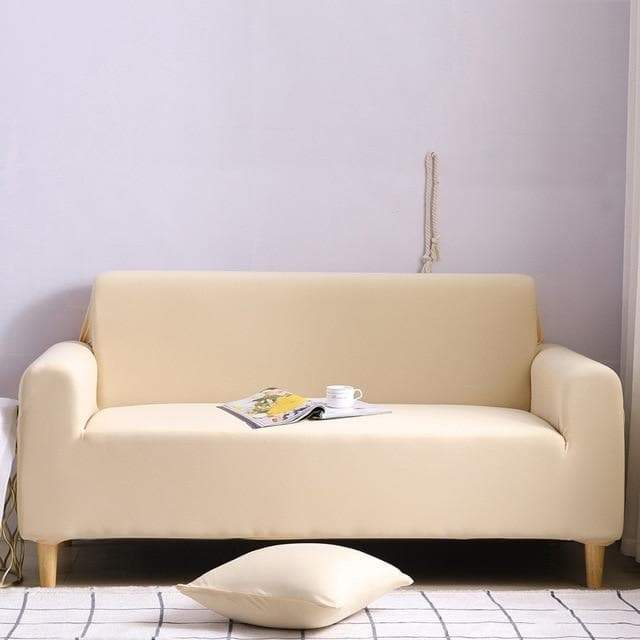 UNICOLOR - Housse extensible canapé et fauteuil - Housse De France