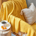 WINNYL - Plaid canapé en chenille tricoté | Housse De France